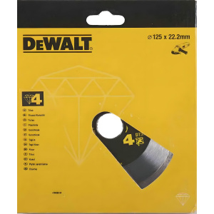 Диск алмазный 125 х 1.6 х 22.2 мм (керамическая плитка) DeWalt DT3736
