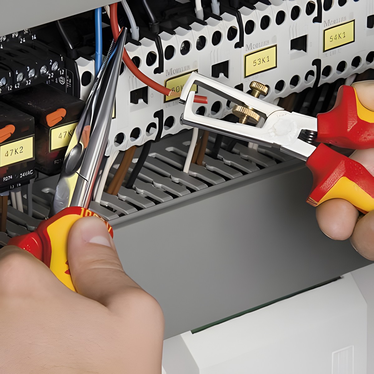 Клещи для снятия изоляции 160 мм VDE KNIPEX KN-1106160
