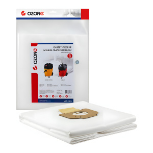 Пылесборник синтетический OZONE MXT-315, 1 шт. (для пылесоса DeWalt, FLEX)