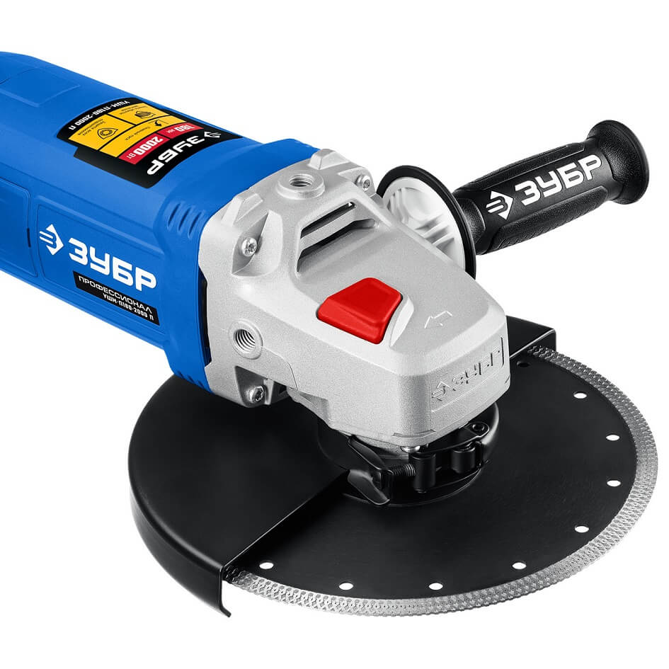 Шлифмашина угловая ЗУБР УШМ-П180-2000 П