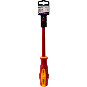 Отвертка диэлектрическая PH 3 х 150 мм (двухкомпонентная рукоятка) Ultra Grip КОБАЛЬТ 646-515