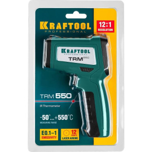 Пирометр инфракрасный KRAFTOOL TRM-550 (-30* +550*C) 45705-550