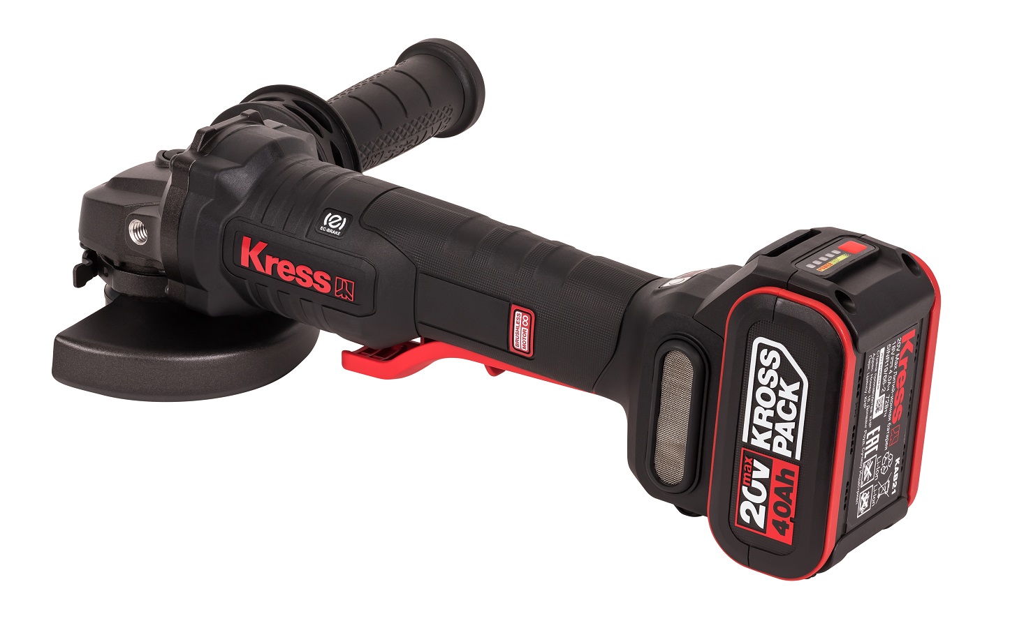 Шлифмашина угловая аккумуляторная KRESS KUH04