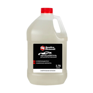 Шампунь бесконтактный, 3,78 л "Нейтральный запах", активная пена QUATTRO ELEMENTI 796-597