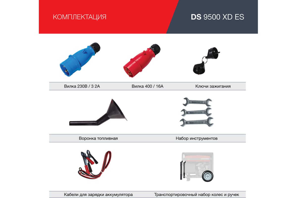 Электростанция дизельная FUBAG DS 9500 XD ES