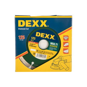 Диск алмазный 125 мм DEXX MULTI UNIVERSAL 36701-125_z01