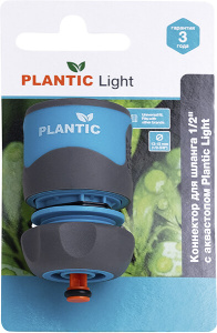 Коннектор с автостопом PLANTIC Light 1/2'' 39369-01
