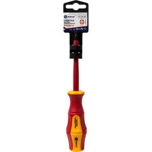 Отвертка диэлектрическая PH 2 х 100 мм (двухкомпонентная рукоятка) Ultra Grip КОБАЛЬТ 646-508