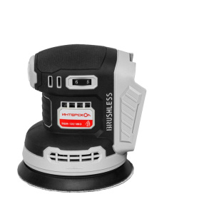 Шлифмашина эксцентриковая аккумуляторная ИНТЕРСКОЛ ЭШМ-125/18ВЭ АПИ (без АКБ и ЗУ, картон)