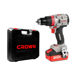 Дрель аккумуляторная ударная CROWN CT21127HMX-4 BMC