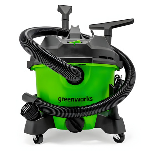 Пылесос строительный GREENWORKS G120WDV 4701207