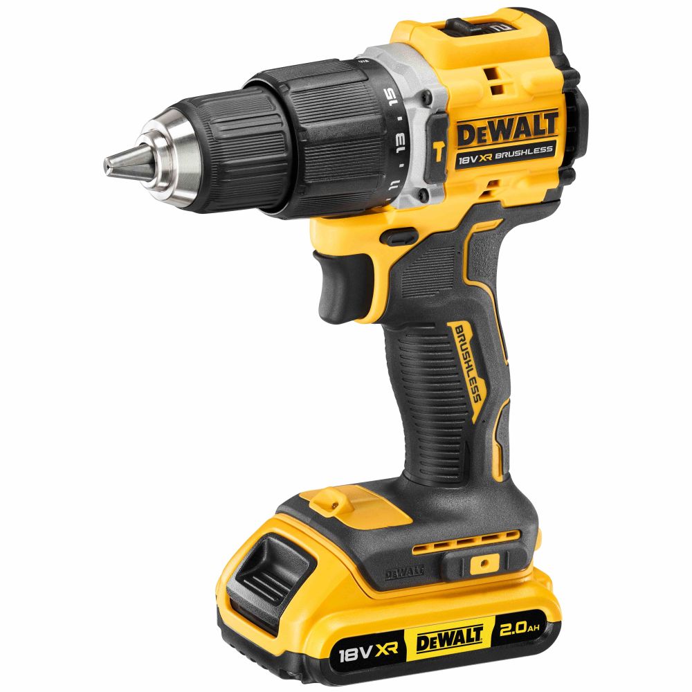 Дрель аккумуляторная ударная DEWALT DCD100YD2T-QW
