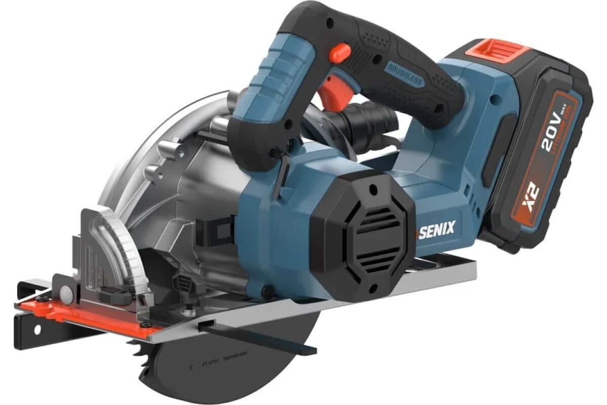 Пила циркулярная аккумуляторная SENIX PSCX2-M5-EU