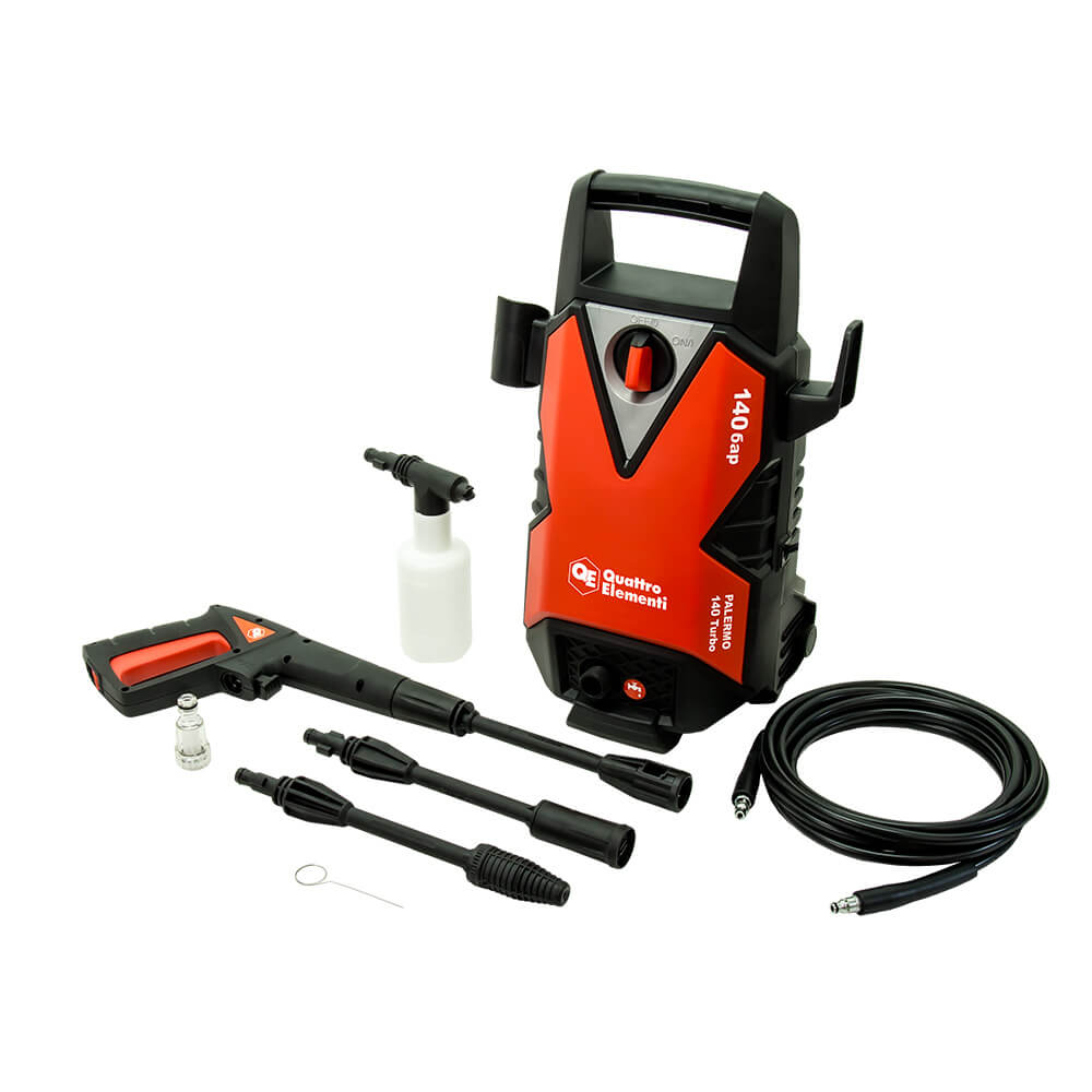 Мойка высокого давления QUATTRO ELEMENTI PALERMO 140 Turbo 916-103