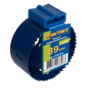 Коронка пильная 89 мм ПРАКТИКА 036-063
