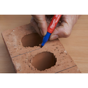 Набор строительных маркеров (синий, красный, зеленый, черный) INKZALL MILWAUKEE 48223106