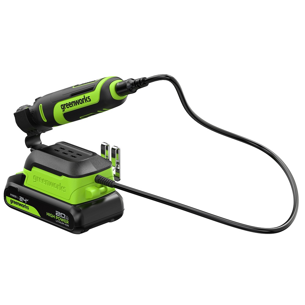 Гравер аккумуляторный GREENWORKS G24RT 3200807CUA