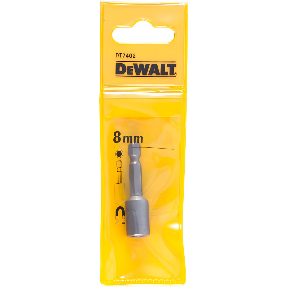 Головка торцевая 8 х 50 мм DeWalt DT7402
