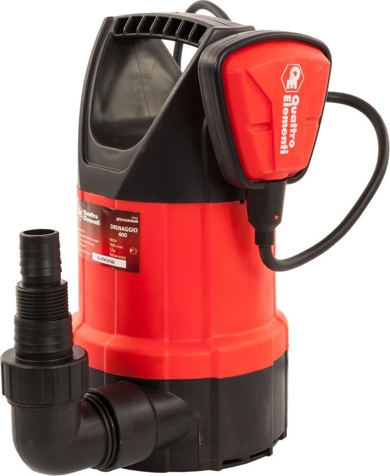 Насос дренажный QUATTRO ELEMENTI Drenaggio 400