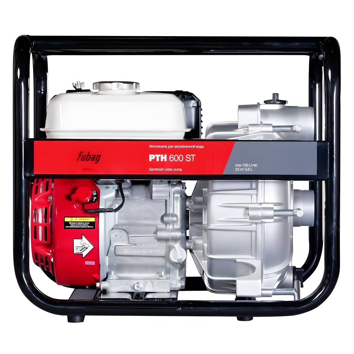 Мотопомпа FUBAG PTH 600 ST (для слабозагрязненной воды) 838216