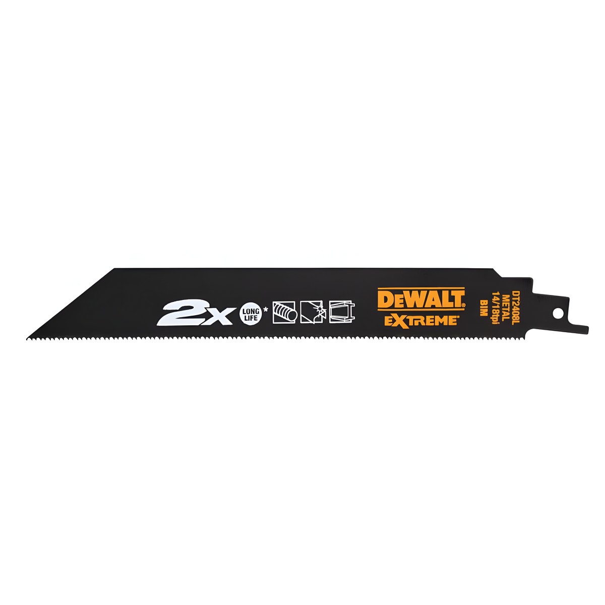 Полотно пильное 228 мм (5 шт., металл 4.0-12 мм) DeWalt DT2408L-QZ