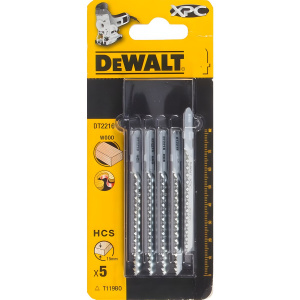 Пилки (5 шт., дерево XPC T119BO) DeWalt DT2216-QZ