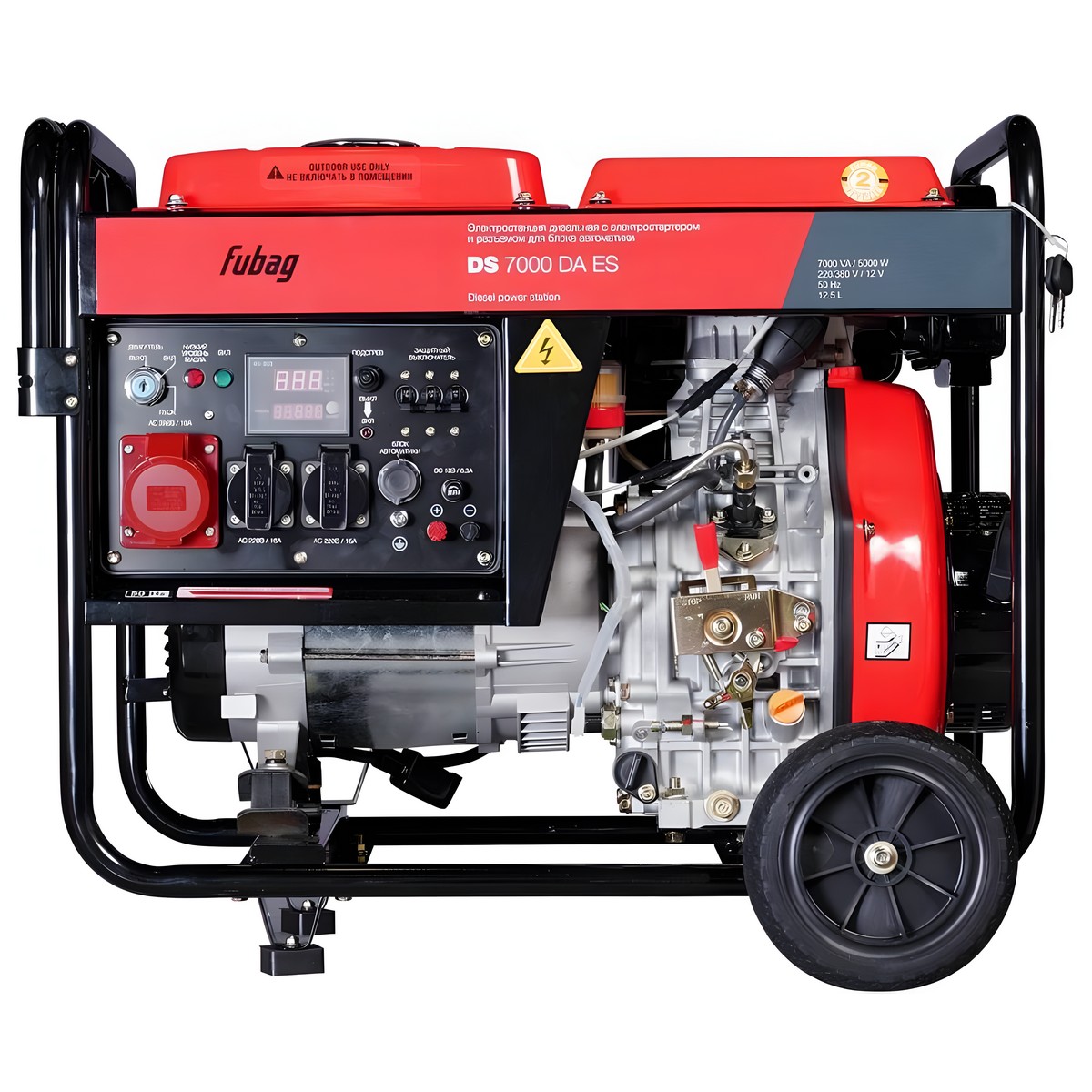 Электростанция дизельная FUBAG DS 7000 DA ES