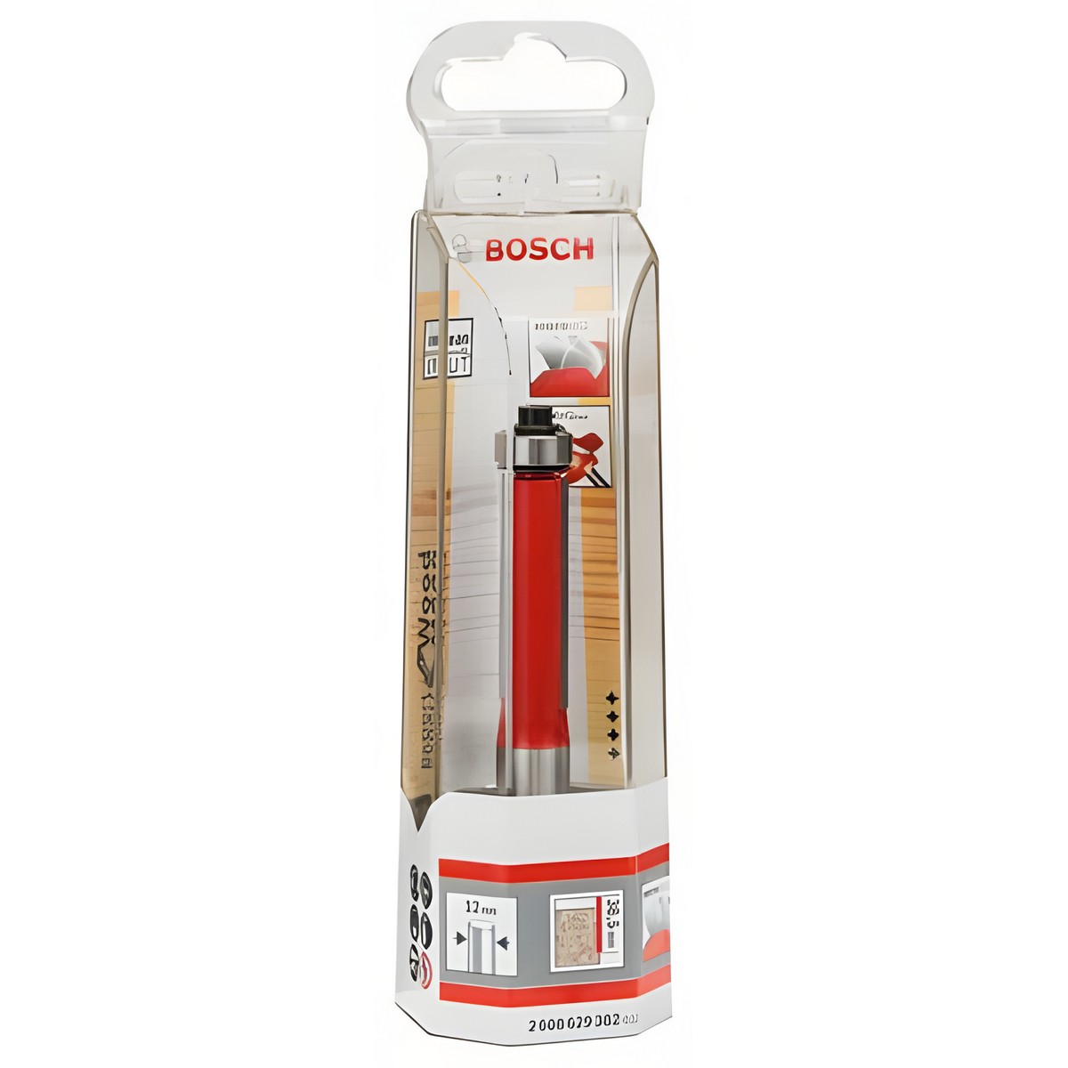 Фреза кромочная (d12/D12.7/H38.5/L93.6) Expert for Wood BOSCH 2608629382