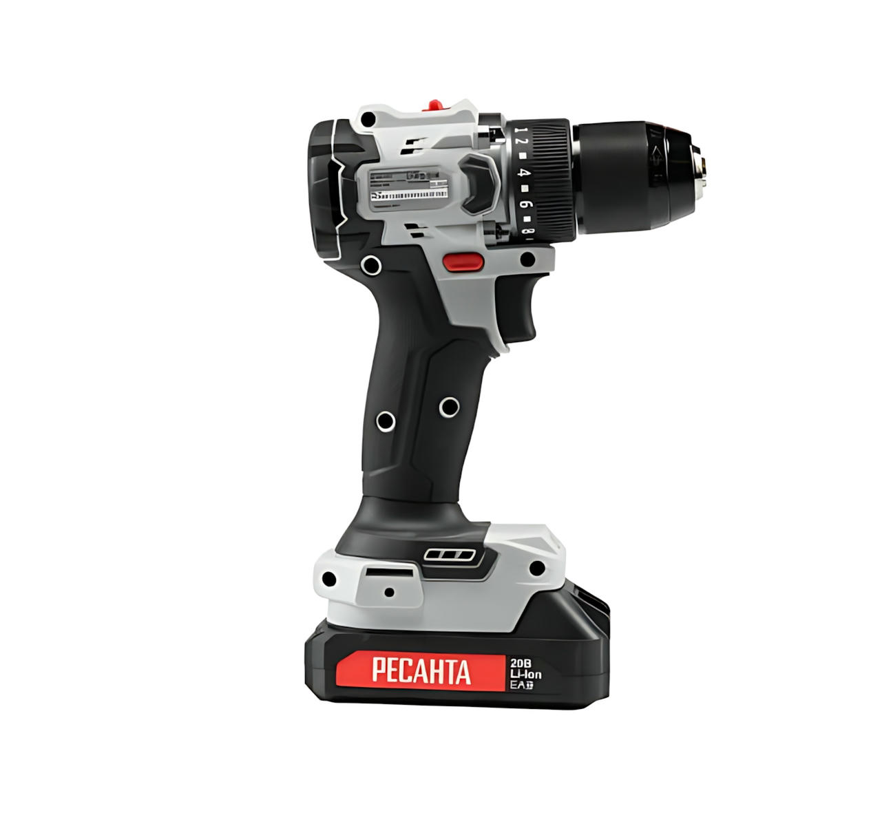 Дрель-шуруповерт аккумуляторная РЕСАНТА ДА-20-2ЛК-БП