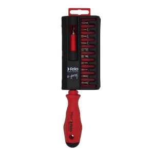Отвертка диэлектрическая с набором бит FELO 02091206