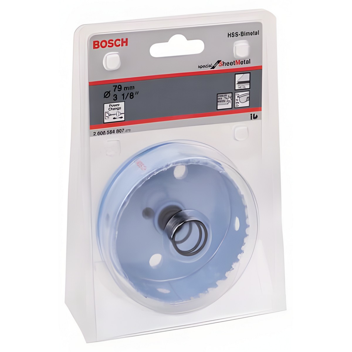 Коронка пильная 79 мм HSS-CO Sheet Metal BOSCH 2608584807
