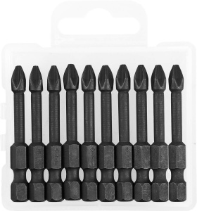 Биты ударные PH2 х 50 мм (1 шт.) ЗУБР Профессионал 26021-2-50-S10-1