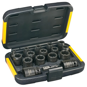 Набор головок ударных 1/2'' (17 шт., кейс) DeWalt DT7506-QZ