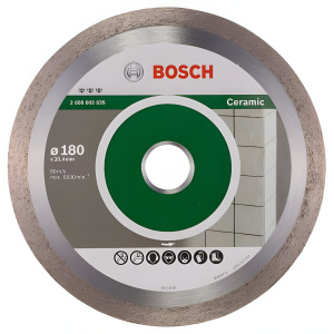 Диск алмазный 180 х 25.4 мм Best for Ceramic BOSCH 2608602635