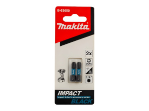 Бита PZ 3 х 25 мм C-form (2 шт.) Impact Black MAKITA B-63650