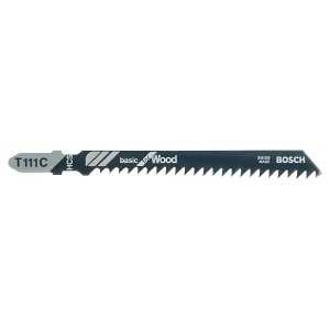 Полотно пильное T 111 C Basic for Wood (5 шт.) BOSCH 2608630033