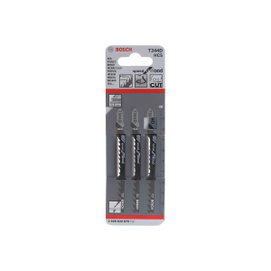 Полотно пильное T 244 D Speed for Wood (3 шт.) BOSCH 2608630879