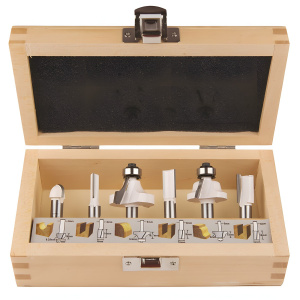 Набор фрез (6 шт., хвостовик 8 мм) MAKITA D-53540