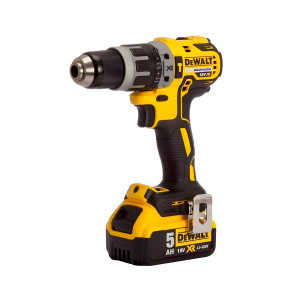 Дрель аккумуляторная ударная DEWALT DCD796P2-QW