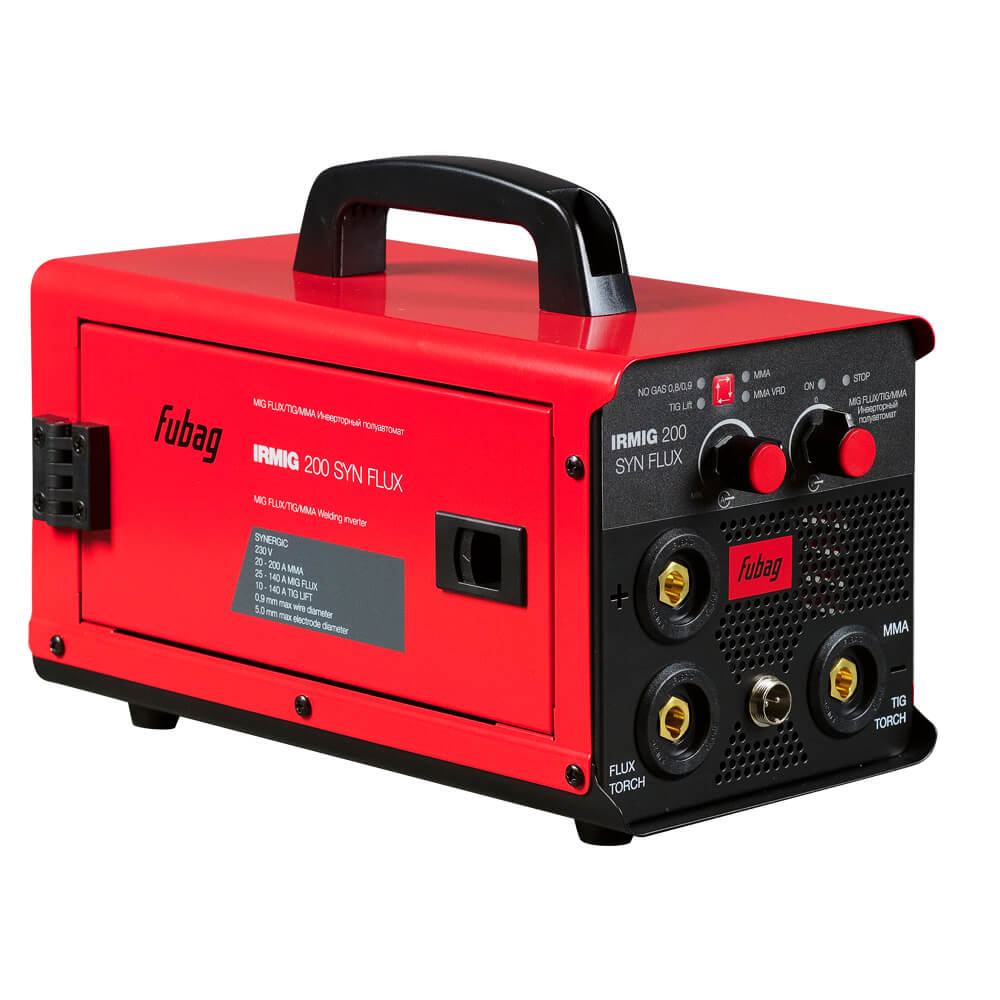 Инвертор-полуавтомат сварочный FUBAG IRMIG 200 SYN FLUX