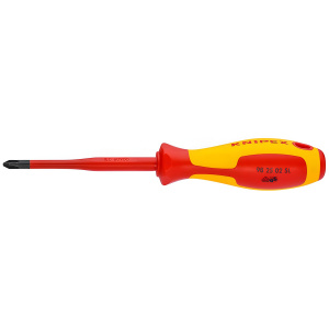 Отвертка диэлектрическая PZ 2 х 100 мм (тонкая) VDE KNIPEX KN-982502SL