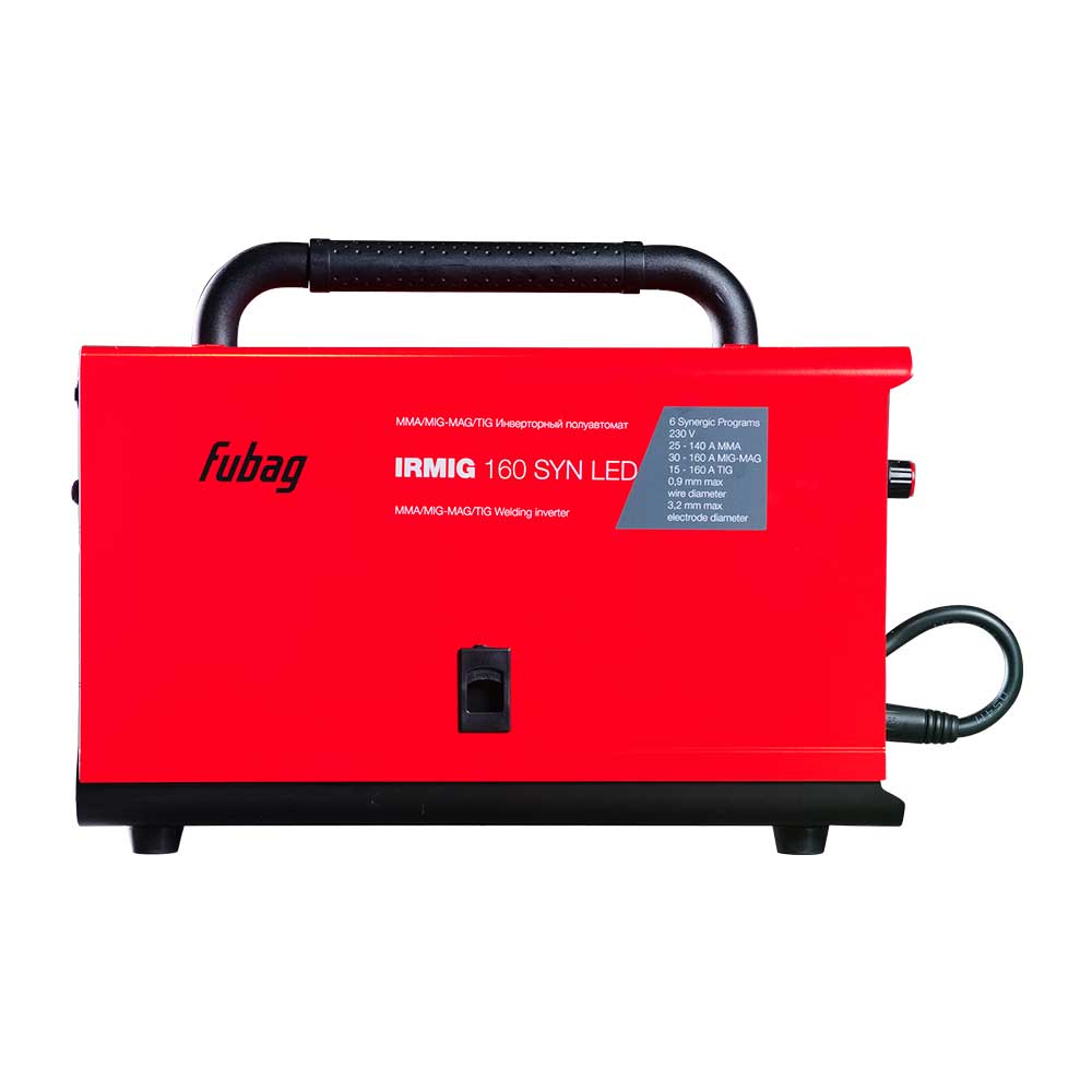 Инвертор-полуавтомат сварочный FUBAG IRMIG 160 SYN LED + горелка FB 150A