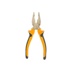 Плоскогубцы (пассатижи) 180 мм, никелированные, друхкомпонентные рукоятки ВИХРЬ 73/6/3/7