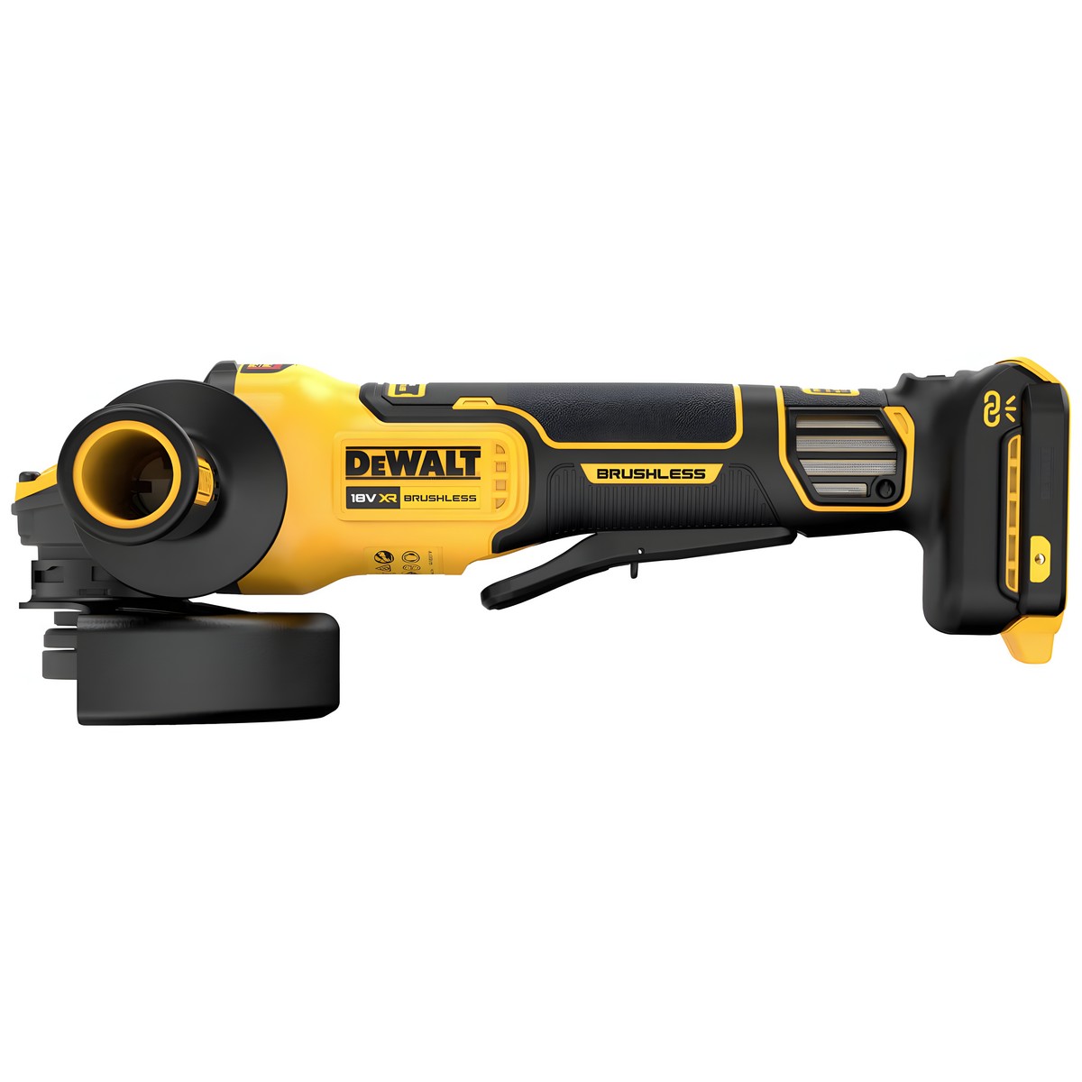 Шлифмашина угловая аккумуляторная DEWALT DCG416VSN-XJ (без АКБ и ЗУ)