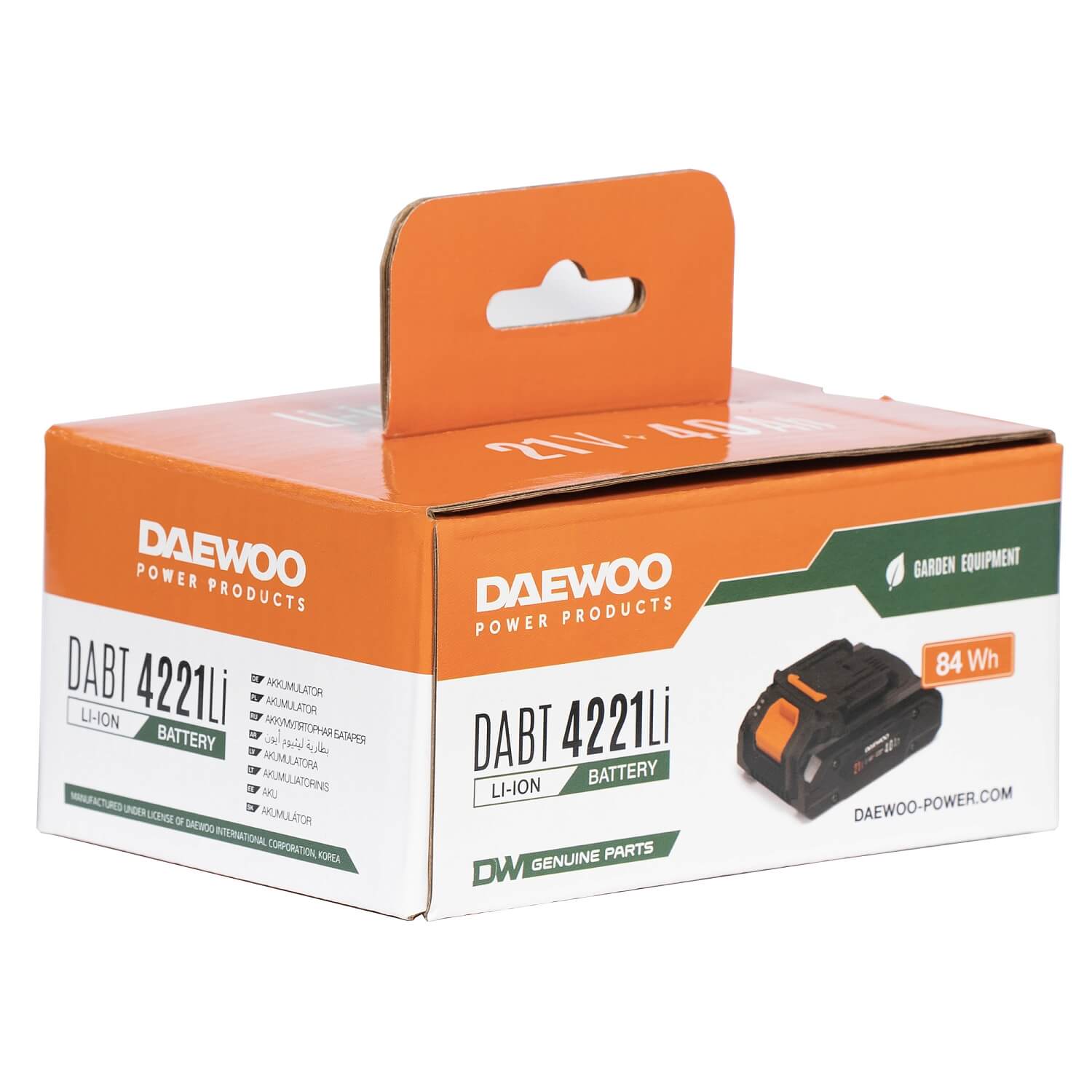 Батарея аккумуляторная DABT 4221Li DAEWOO