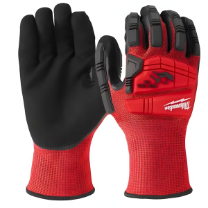 Перчатки с защитой от ударов и порезов, уровень 3, 9/L MILWAUKEE 4932478128