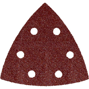 Набор шлифлистов 93 мм P120 (10 шт.) ПРАКТИКА 240-454