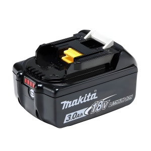 Аккумулятор MAKITA BL1830B (18V, 3.0Ah, Li-Ion, индикатор заряда) полиэт. пакет 632M83-6