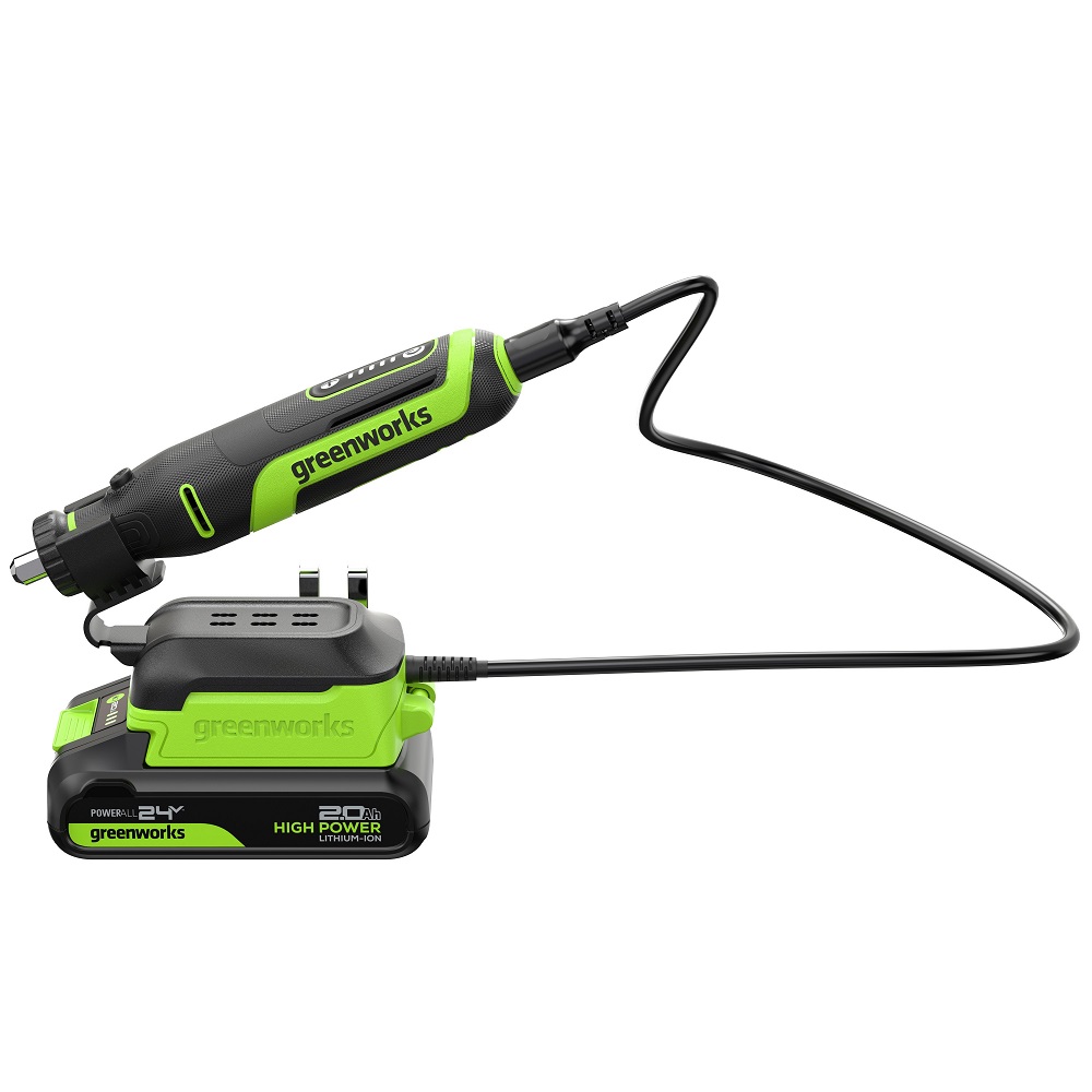 Гравер аккумуляторный GREENWORKS G24RT 3200807CUA