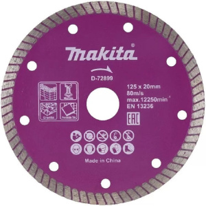 Диск алмазный 125 х 20,0 мм (универсальный) MAKITA D-72899